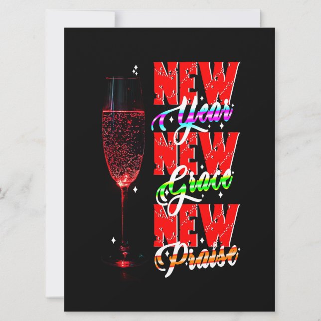 Nuevo elogio de Grace de Año Nuevo (Anverso)