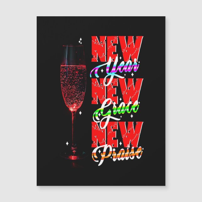 Nuevo elogio de Grace de Año Nuevo (Anverso)