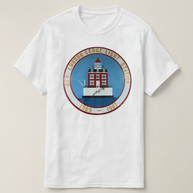 Nuevo faro de la repisa de Londres, camiseta de (Diseño del anverso)