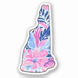 Nuevo Hampshire - Pegatina de verano - Inspirado p