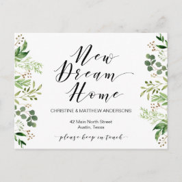 Nuevo hogar de ensueño, vegetación, Invitación en 