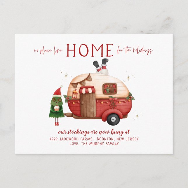 Nuevo Hogar Para El Puesto De Invitación En Movimi (Anverso)