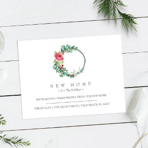 Nuevo Hogar Para La Invitación De Traslado De Vaca