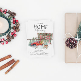 Nuevo Hogar Para La Invitación De Traslado De Vaca