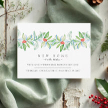 Nuevo Hogar Para La Invitación De Traslado De Vaca