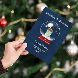 Nuevo Hogar Para Las Fiestas   Anuncio de Mudanza