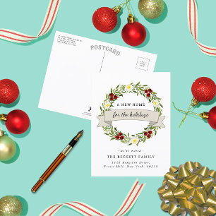 Nuevo Hogar Para Las Fiestas   Anuncio de Mudanza