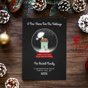 Nuevo Hogar Para Las Fiestas   Invitación móvil