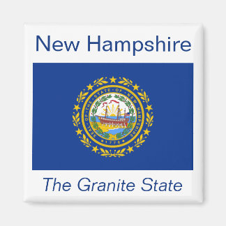 Nuevo imán de bandera de Hampshire