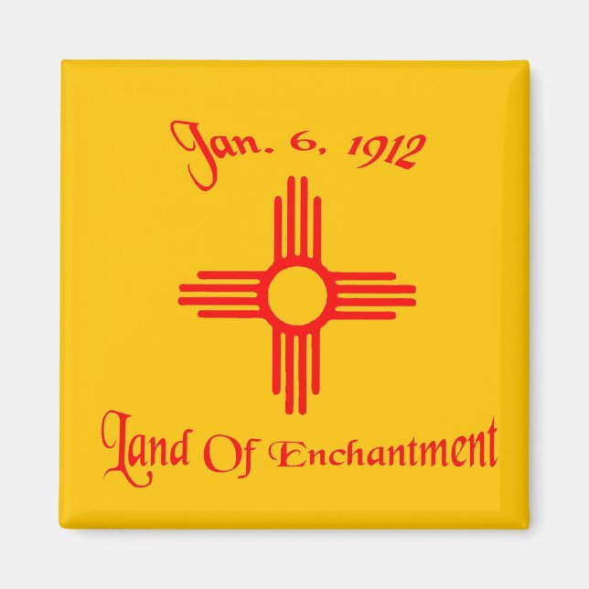 Nuevo imán de bandera de México (Frente)