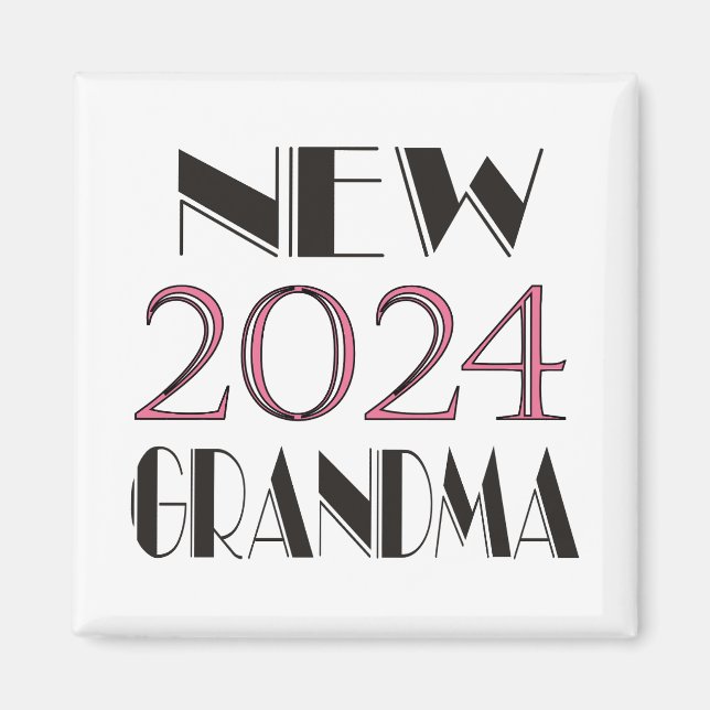 Nuevo imán de las abuelas de 2024 (Frente)