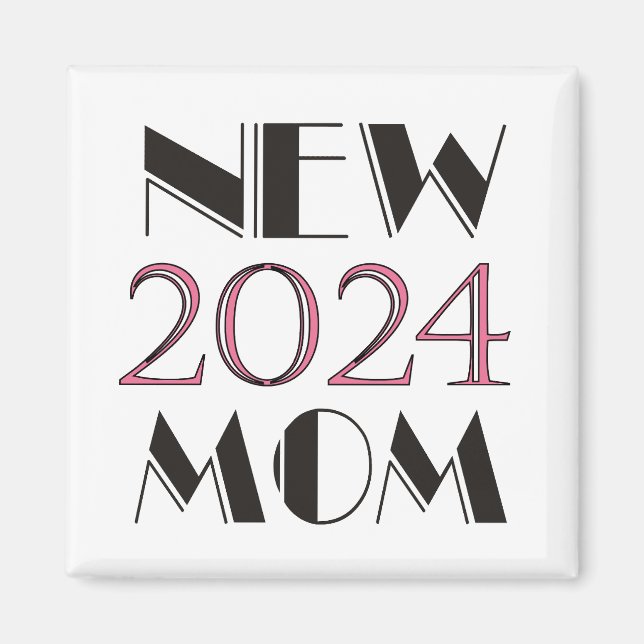 Nuevo imán de mamá 2024 (Frente)