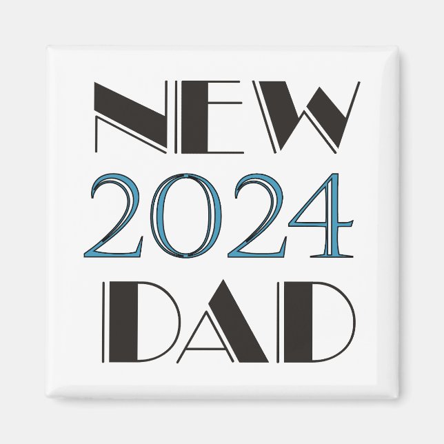 Nuevo imán de papá 2024 (Frente)