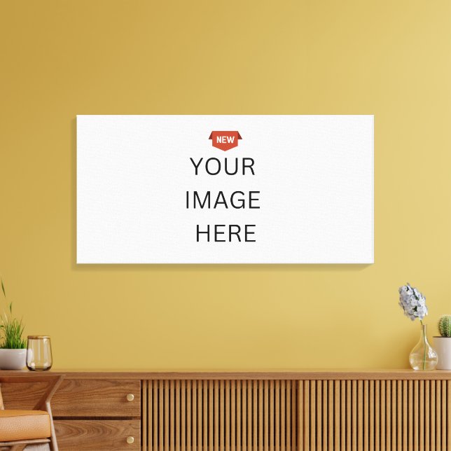 ¡NUEVO! Impresión en lienzo Premium Envuelto 32"x1 (Insitu (Sala de estar))