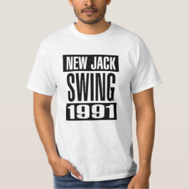 Nuevo Jack Swing 1991 - Camiseta blanca