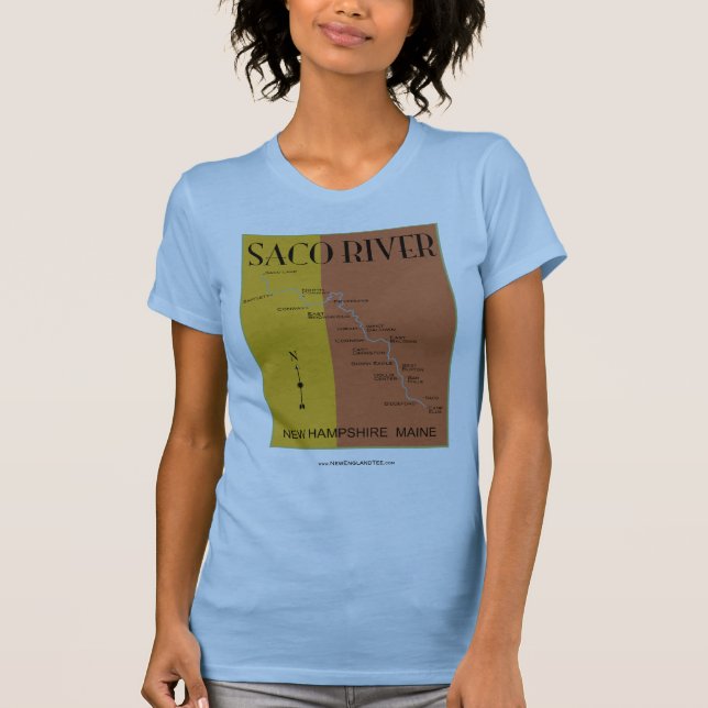 nuevo jersey del mapa del río del saco (Anverso)