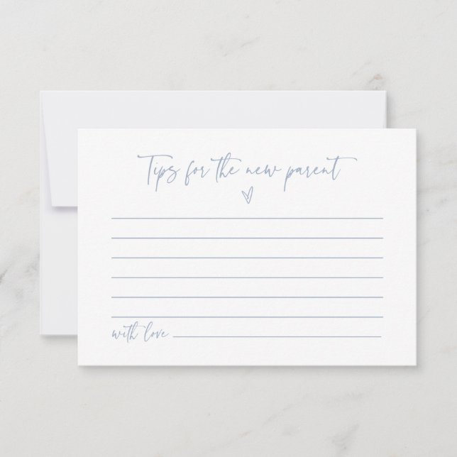 Nuevo juego de actividad de Baby Shower de tarjeta (Anverso)