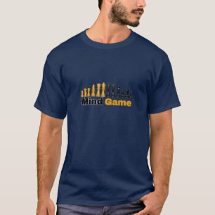 ¡NUEVO! Juego de la mente - Camiseta de ajedrez -