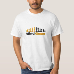 ¡NUEVO! Juego de la mente - Camiseta de ajedrez