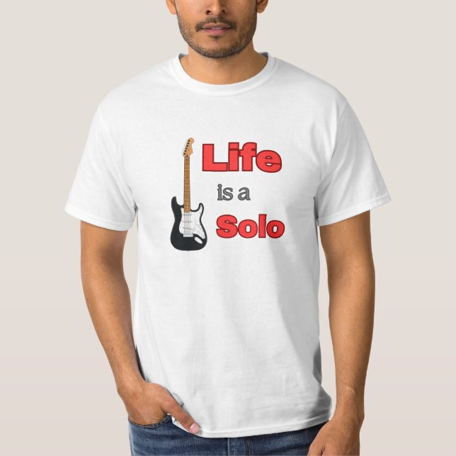 ¡NUEVO! La vida es solo - camiseta (Anverso)