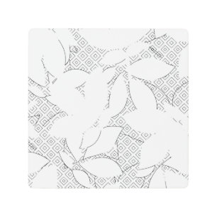 Nuevo logotipo de texto personalizado Arte mural M