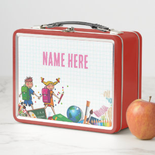 ¡NUEVO! Lunchbox - Volver al colegio Metalizado - 