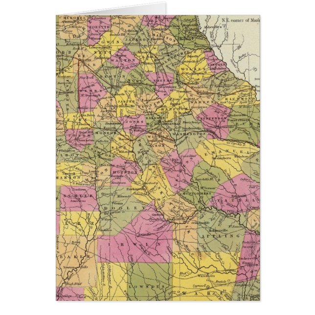 Nuevo Mapa De Georgia (Frente)