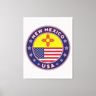 Nuevo México, Estados Unidos, lienzo en Nuevo Méxi