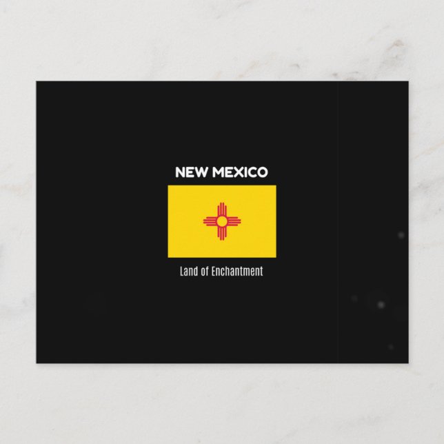 Nuevo México - Tierra de postal de encantamiento (Anverso)