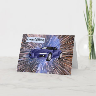 Nuevo modelo deportivo de tarjetas de felicitación