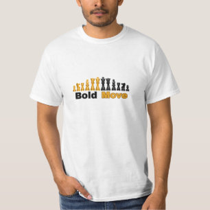 ¡NUEVO! Movimiento audaz - Camiseta de ajedrez