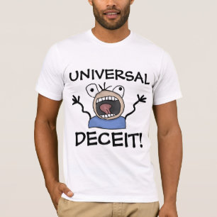 ¡NUEVO ORDEN MUNDIAL DECEIT UNIVERSAL! CAMISETAS