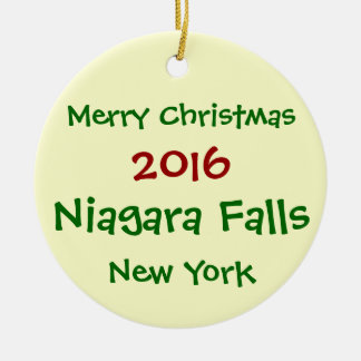 NUEVO ORNAMENTO 2016 DEL NAVIDAD DE NIAGARA FALLS