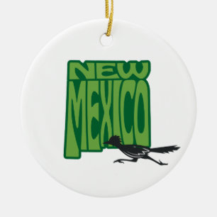 Nuevo ornamento de árbol de Navidad del estado de