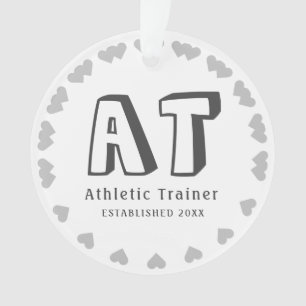 Nuevo ornamento de entrenador deportivo personaliz