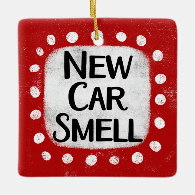 Nuevo ornamento de olores de coches (Anverso)