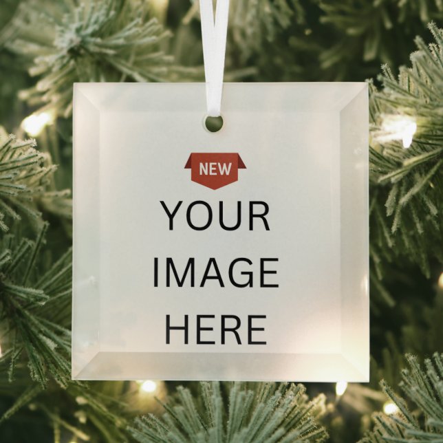 ¡NUEVO! Ornamento - Ornamento de Glass Square - Pe (in situ)