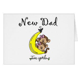 Nuevo papá de Chicas gemelos camisetas y regalos