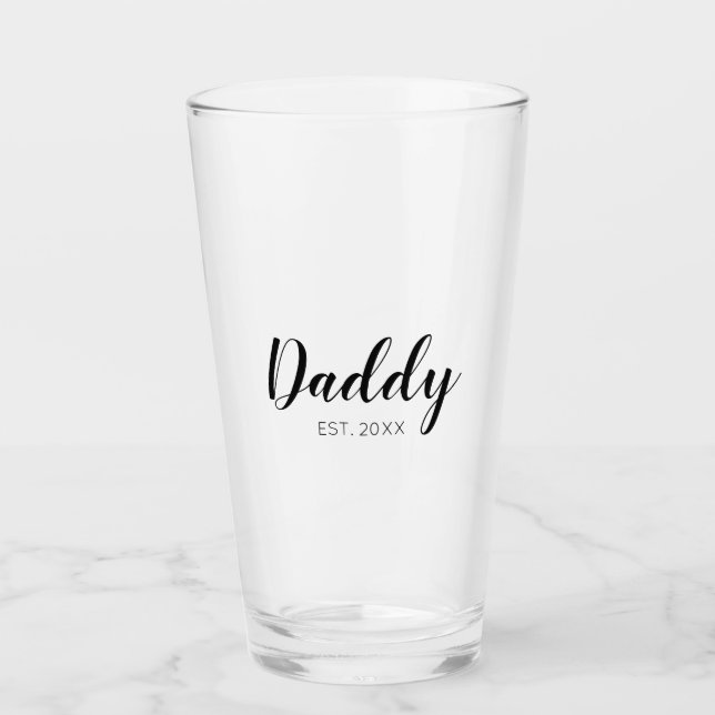 Nuevo papá tipografía establecida (Anverso)