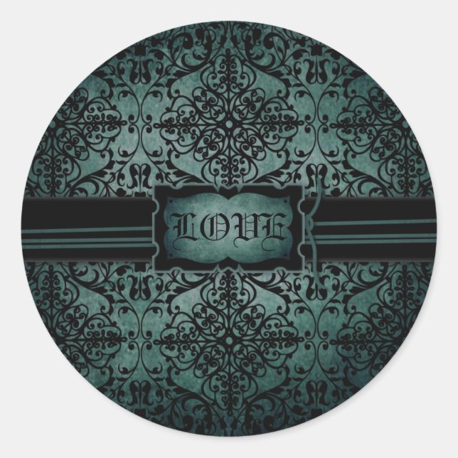 Nuevo Pegatina de AMOR de la Luna (Anverso)