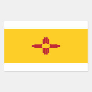 Nuevo Pegatina de bandera del estado de México