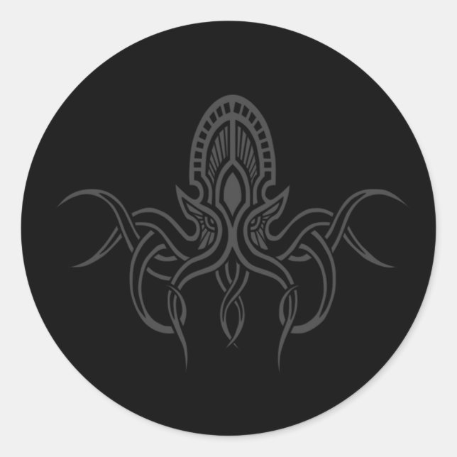 Nuevo Pegatina de Cthulhu (Anverso)