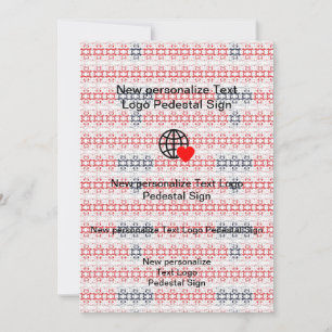 Nuevo Personalizar de invitación plana propio