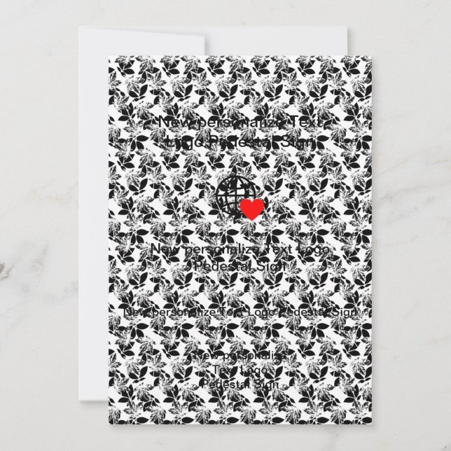 Nuevo Personalizar de invitación plana propio (Anverso)