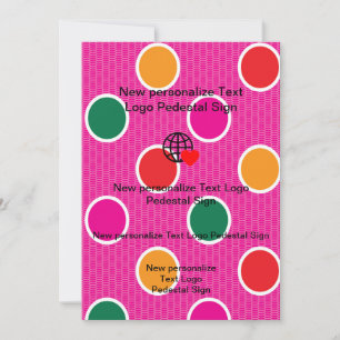 Nuevo Personalizar de invitación plana propio