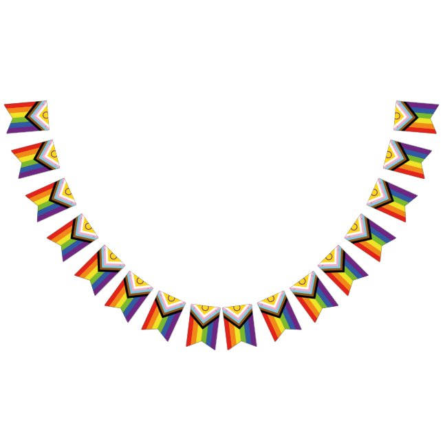 Nuevo progreso Bandera del Orgullo Banner Bunting  (Todo)