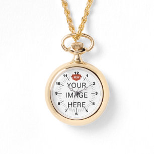 ¡NUEVO! Reloj de collar de oro - Personalizado (añ