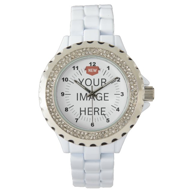 ¡NUEVO! Reloj de pulsera de diamantes de imitación (Anverso)