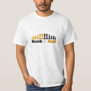 ¡NUEVO! Rook y Roll - Camiseta de ajedrez