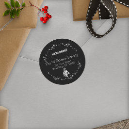 Nuevo Sello para sobres negro de Navidades de dire